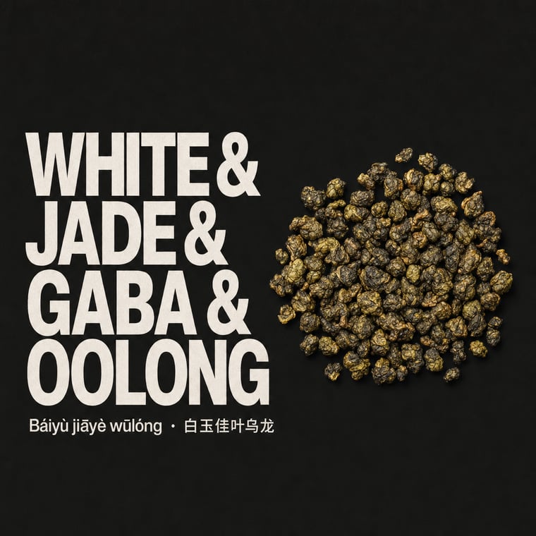 The design — White Jade GABA Oolong