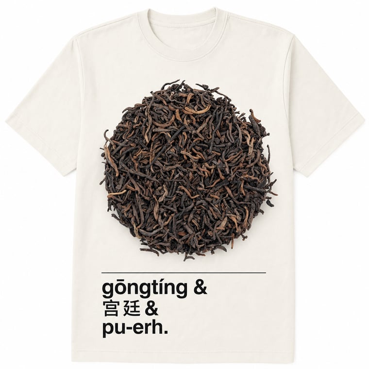 The design — Gong Ting Pu-erh