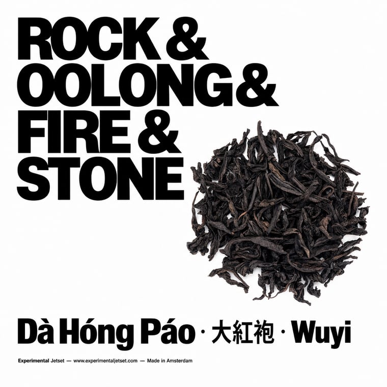 The design — Dà Hóng Páo